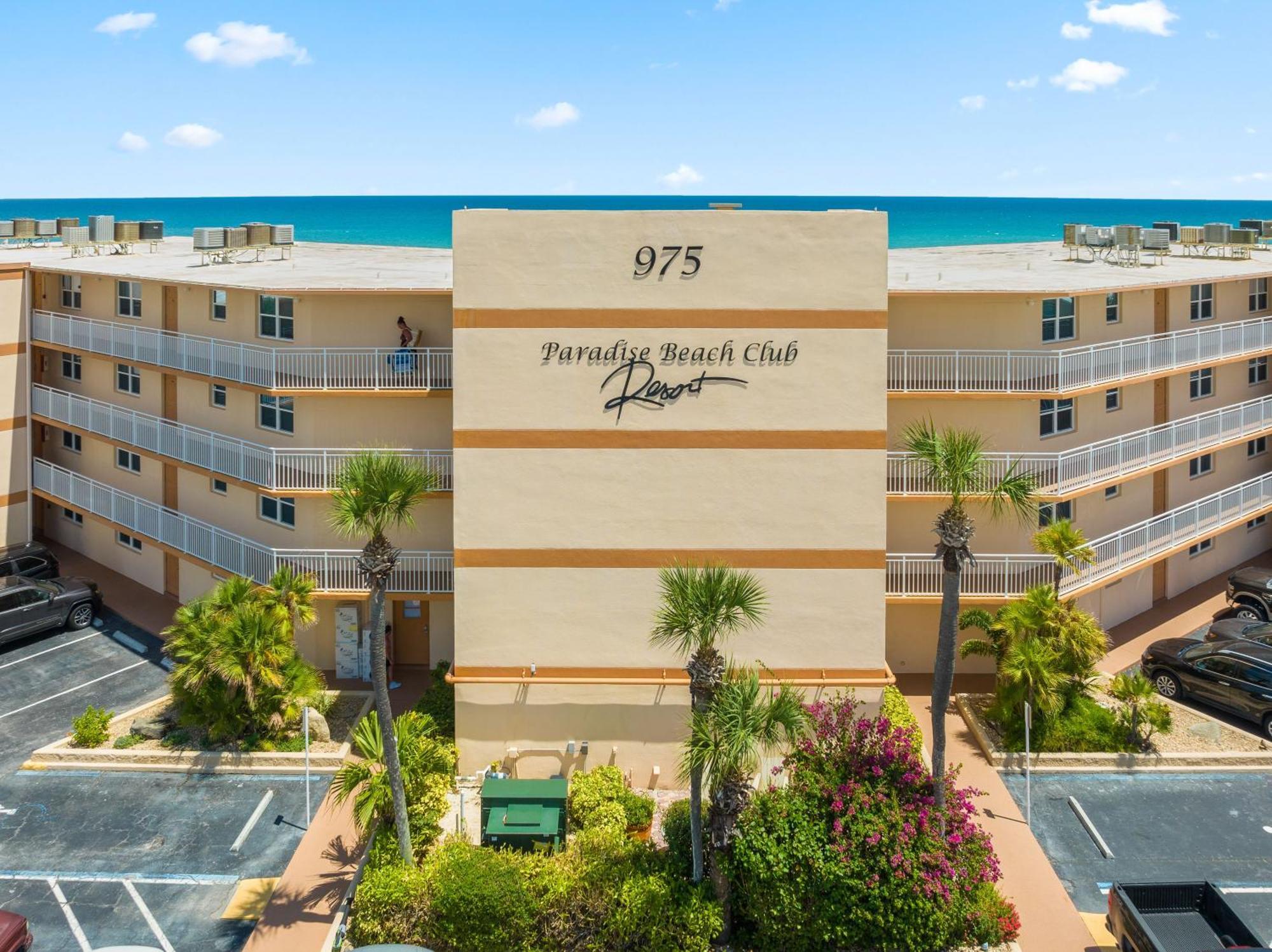 Paradise Beach Club - Oceanfront And Penthouse Satellite Beach Eksteriør bilde